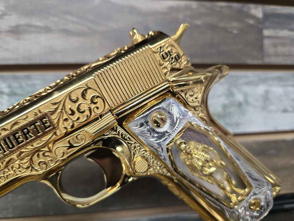 CE Colt 1911 in .38 Super “Santa Muerte” (Holy Death) #2 of 20 made-img-2