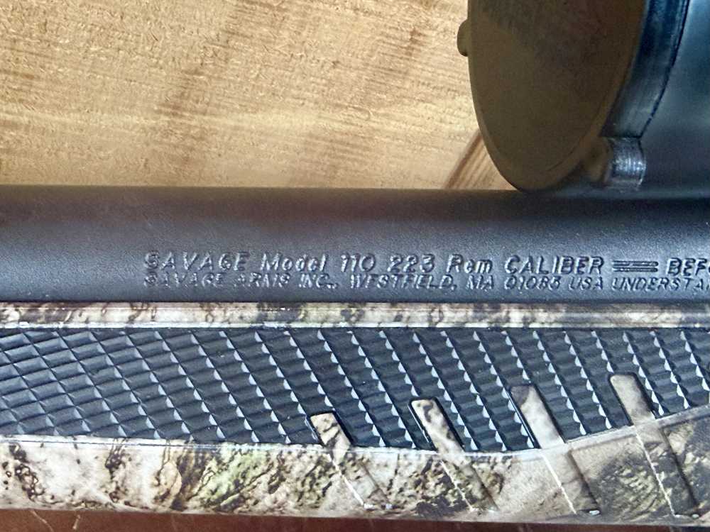 Savage 110 .223 Rem w/ Burris 4.5-14x42 Scope-img-15