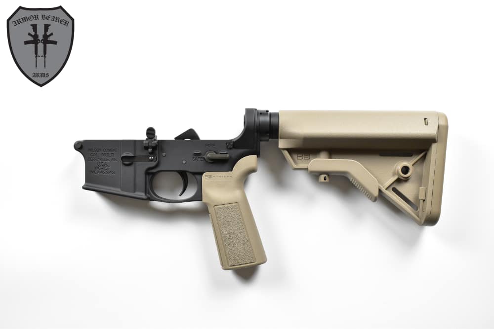 Wilson Combat Complete AR Lower, Black/FDE, B5 Furniture-img-0
