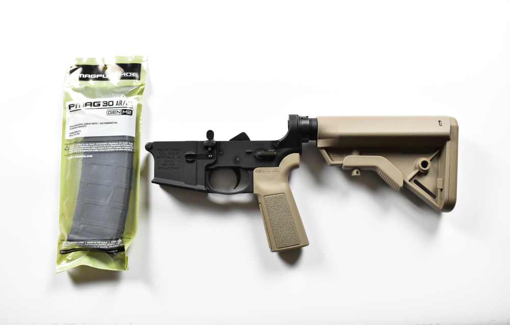 Wilson Combat Complete AR Lower, Black/FDE, B5 Furniture-img-4