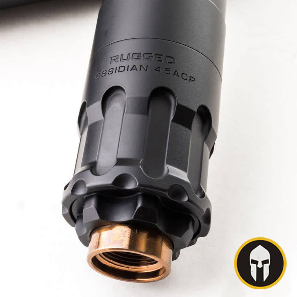 Rugged Obsidian - .45 ACP Suppressor - .578x28 Piston - Black-img-3
