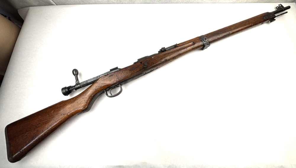 Arisaka type 99 7.7x58mm bolt action rifle WWII Nagoya Arsenal MUM-img-4