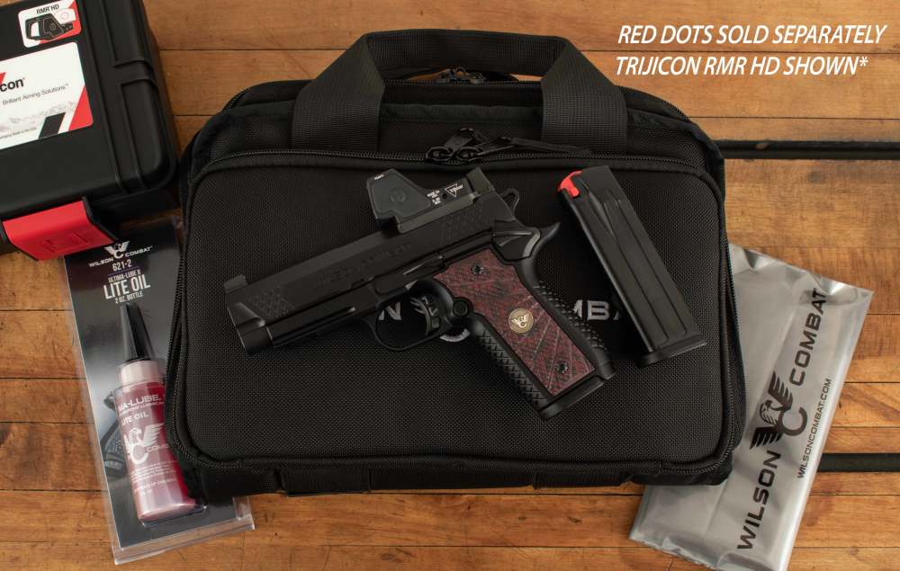 Wilson Combat EDC X9 2.0, 9mm – OPTIC READY, VFI SERIES, CHERRY, 4”-img-0