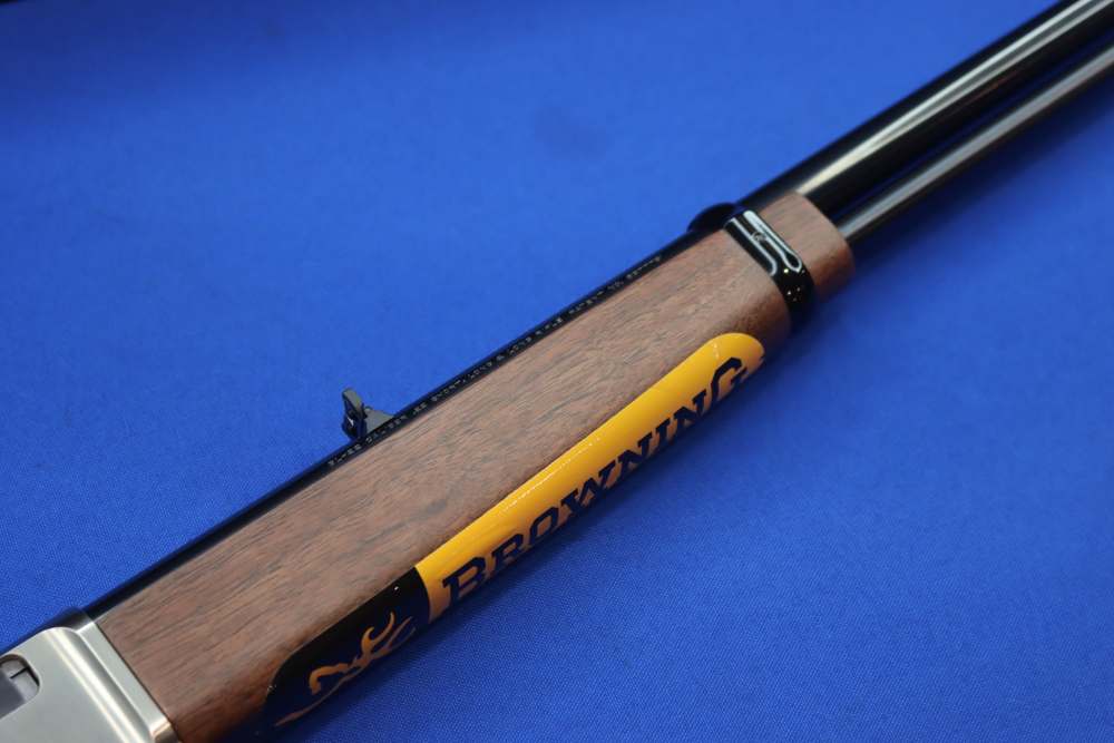 Browning BL-22 Rifle 22LR 20" Satin Nickel Walnut Stock NEW BL22 LA 22 NIB-img-6