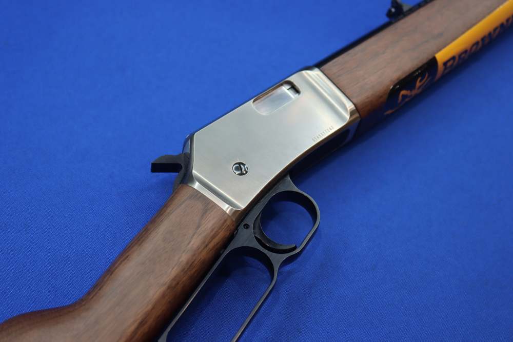 Browning BL-22 Rifle 22LR 20" Satin Nickel Walnut Stock NEW BL22 LA 22 NIB-img-4