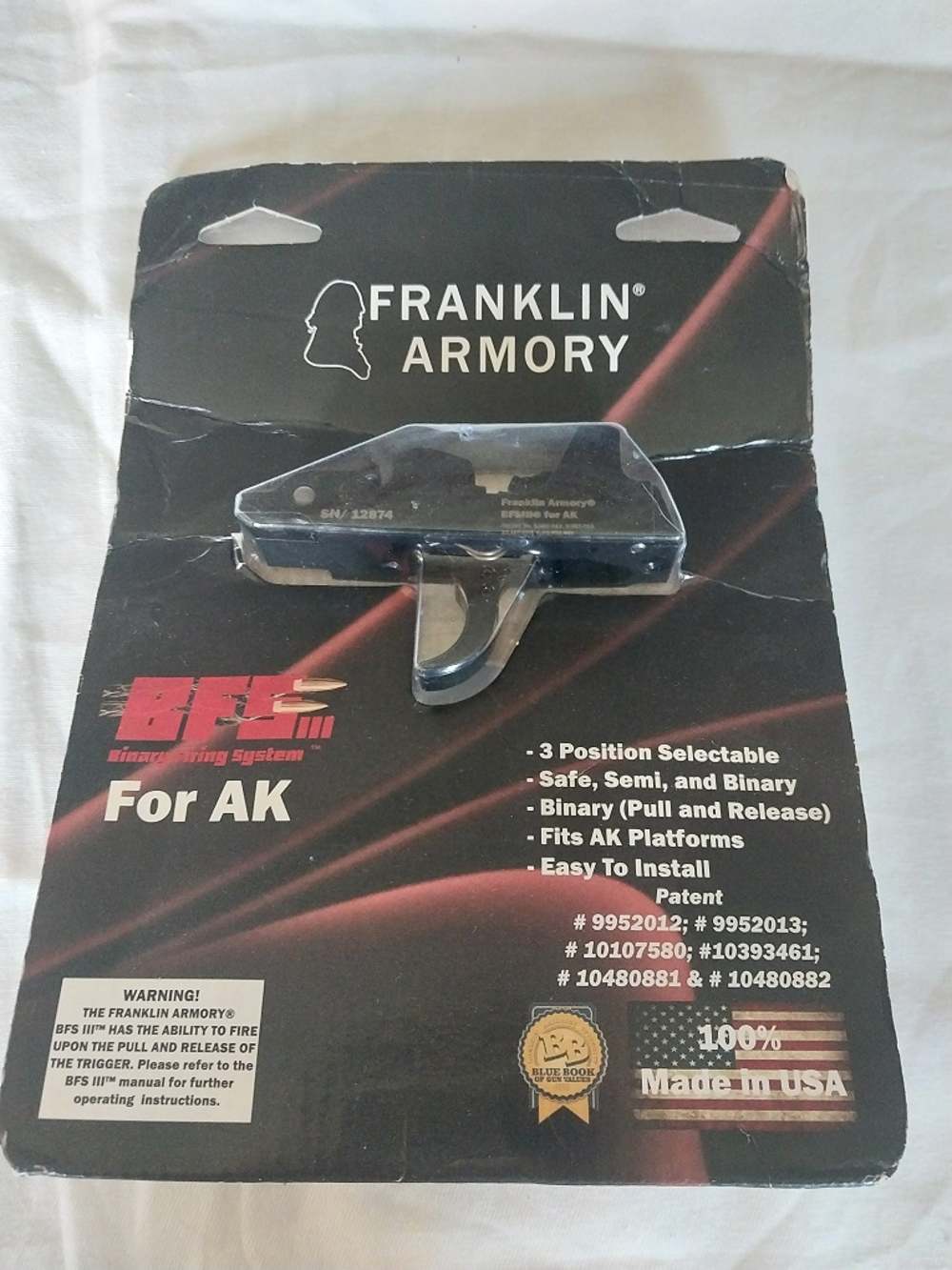 BFSIII™ for AK-47 rifles & pistols is a 3-Position Trigger-img-0