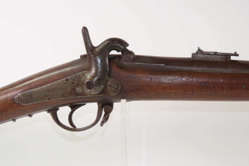 CIVIL WAR Era Antique BELGIAN A. & CH. DE LONEUX Percussion Rifle-Musket MO-img-3