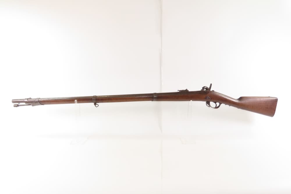CIVIL WAR Era Antique BELGIAN A. & CH. DE LONEUX Percussion Rifle-Musket MO-img-14