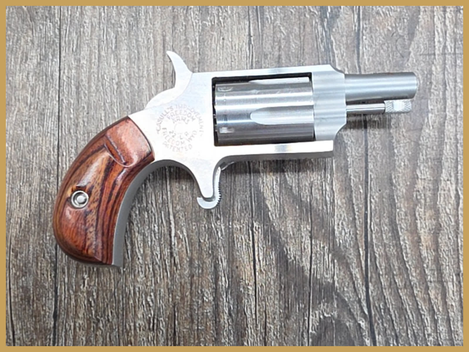 Freedom Arms Mini Revolver 22 Long Rifle Casull's Improvement-img-0