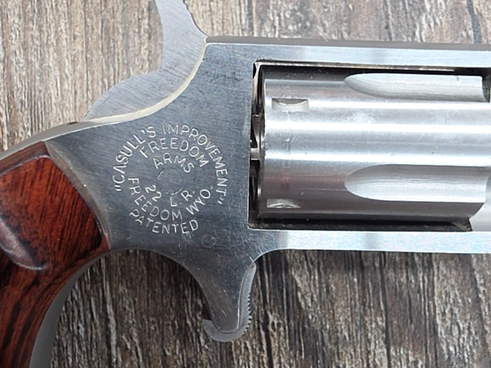 Freedom Arms Mini Revolver 22 Long Rifle Casull's Improvement-img-2