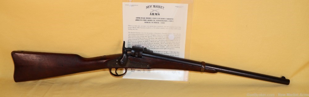 Rare Civil War Joslyn Model 1862 Cavalry Carbine-img-98