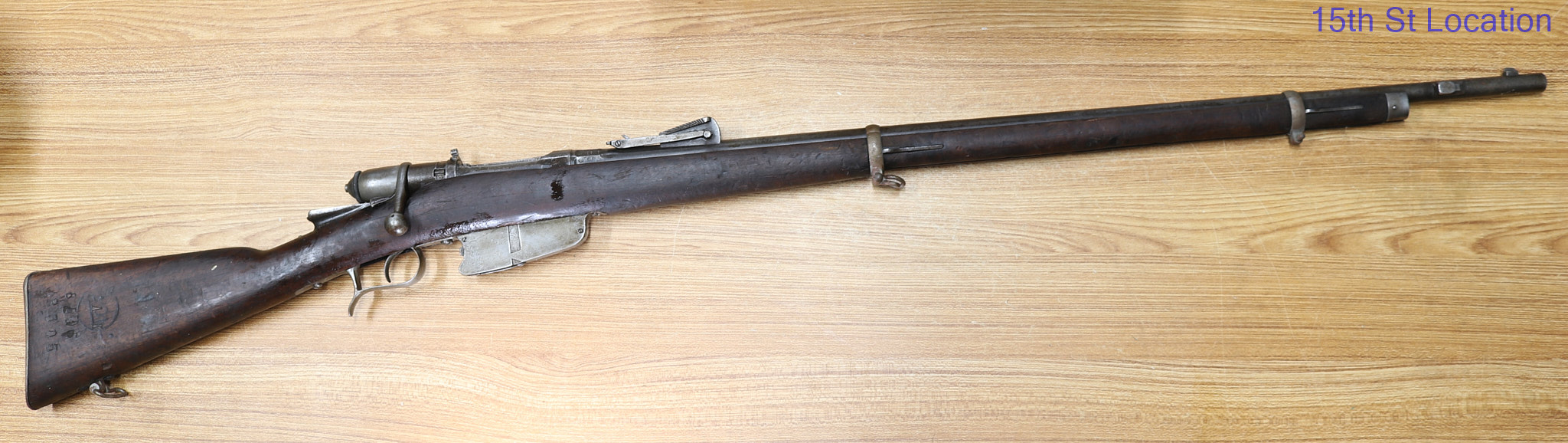 Vetterli 1870/87/15 6.5x52mm Carcano 32" Barrel-img-1