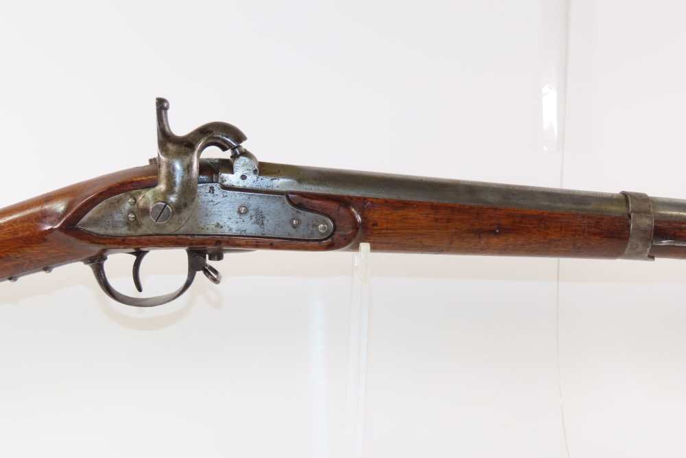 CIVIL WAR Era Antique BELGIAN Percussion Imported MILITARY Rifle-Musket    -img-3