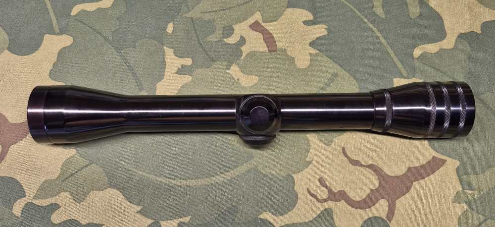 Redfield 4X early gloss Pre-serial Denver Gunsight 1960s-img-2