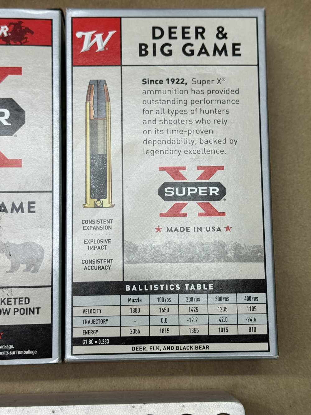 Winchester Super X 45-70 govt jhp X4570H 2-BOXES 40 ROUNDS! fast ship! -img-1