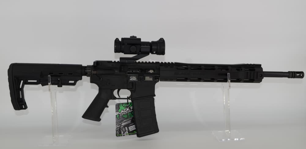 Black Rain Ordnance Spec 15 Rifle 5.56 BLACK w/ Vortex Strikefire II-img-1