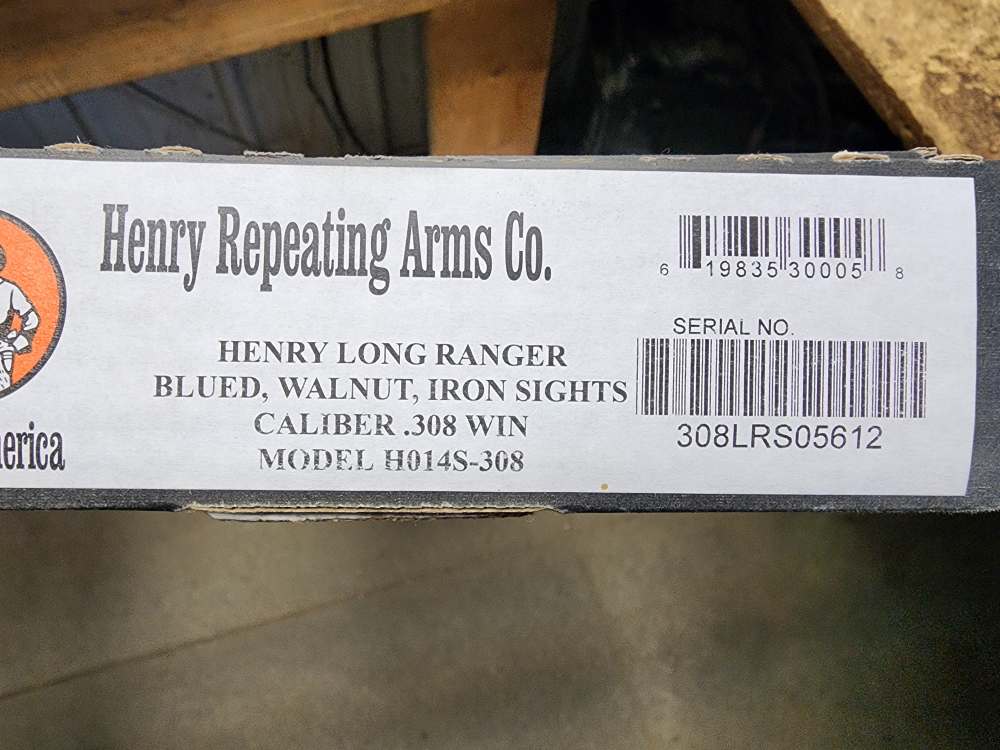 PICS! NEW HENRY LEVER ACTION LONG RANGER .308 20" WALNUT H014S-308 NIB-img-1