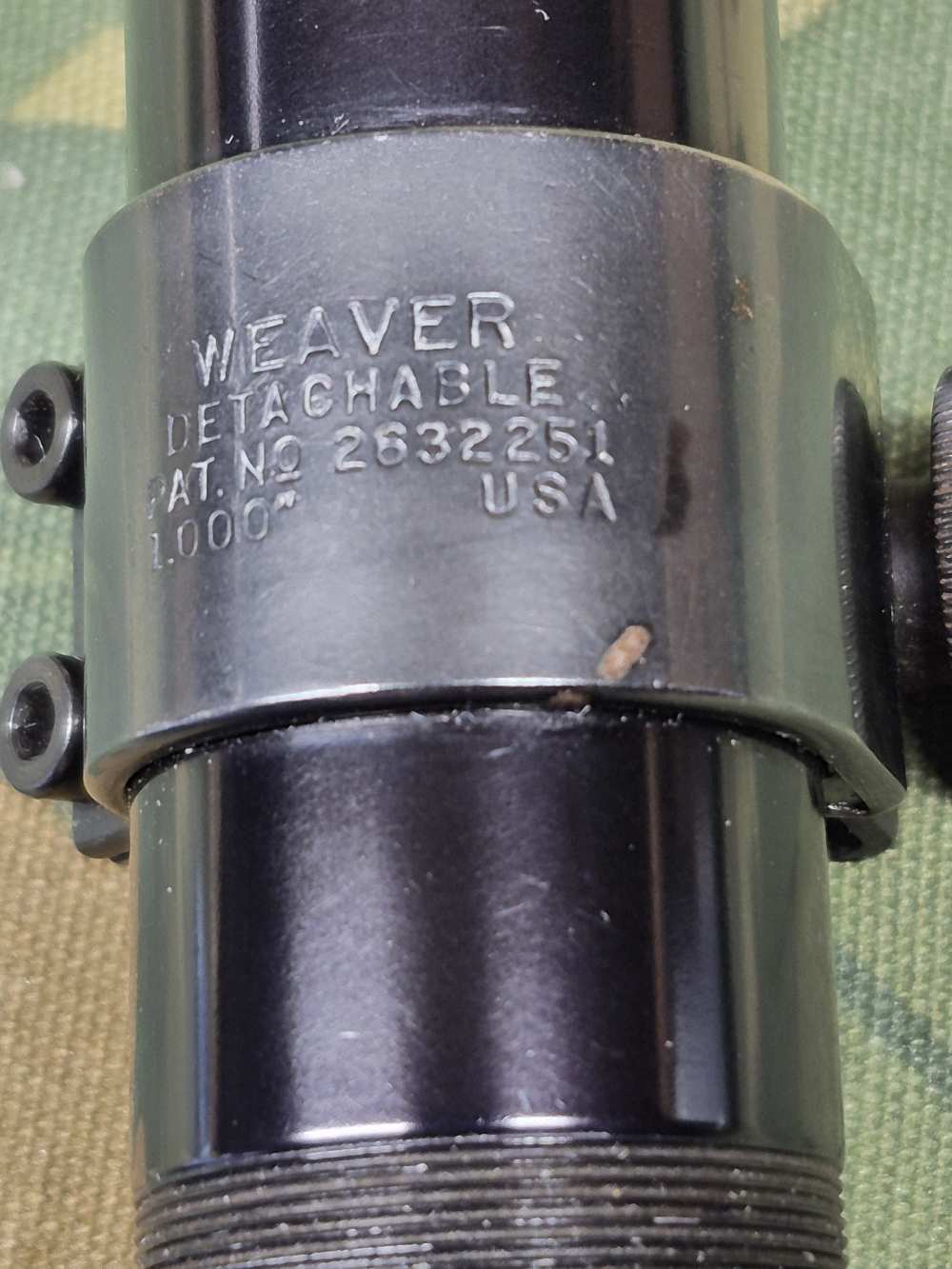 Original Redfield 1" Tube 4X Post and Crosshair reticle nice vintage retro -img-7