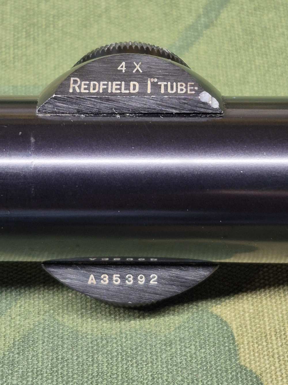 Original Redfield 1" Tube 4X Post and Crosshair reticle nice vintage retro -img-5