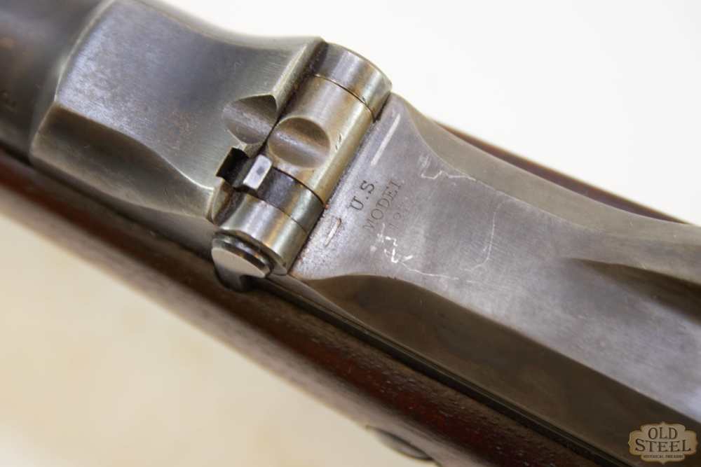 Springfield Trapdoor 1873 Cadet .45-70 Govt. Original Bayonet & Scabbard-img-11