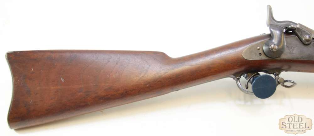 Springfield Trapdoor 1873 Cadet .45-70 Govt. Original Bayonet & Scabbard-img-3