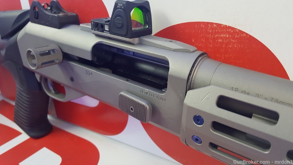 BENELLI M4 H20 12GUAGE  CUSTOM 922R COMPLIANT MONSTER UPGRADES FACTORY NEW -img-20