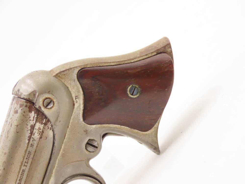 Civil War Era REMINGTON-ELLIOT Antique RING TRIGGER .32 RF PEPPERBOX Pistol-img-2