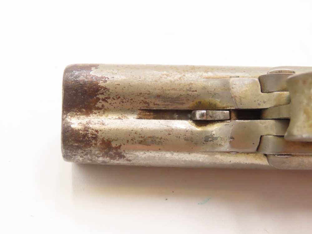 Civil War Era REMINGTON-ELLIOT Antique RING TRIGGER .32 RF PEPPERBOX Pistol-img-12