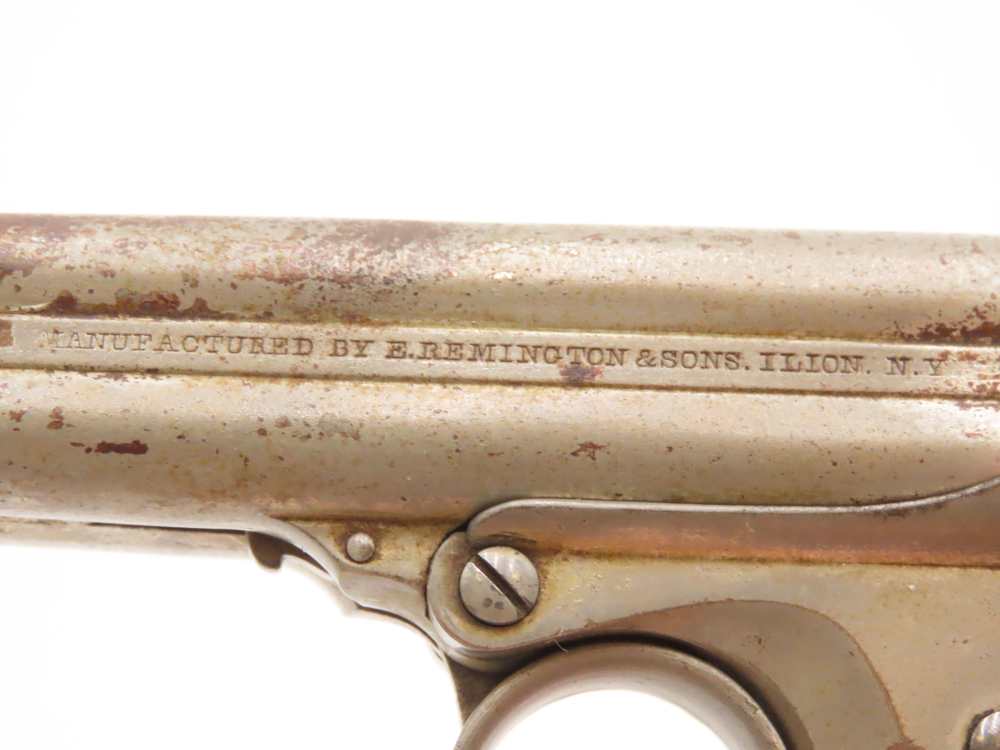 Civil War Era REMINGTON-ELLIOT Antique RING TRIGGER .32 RF PEPPERBOX Pistol-img-5