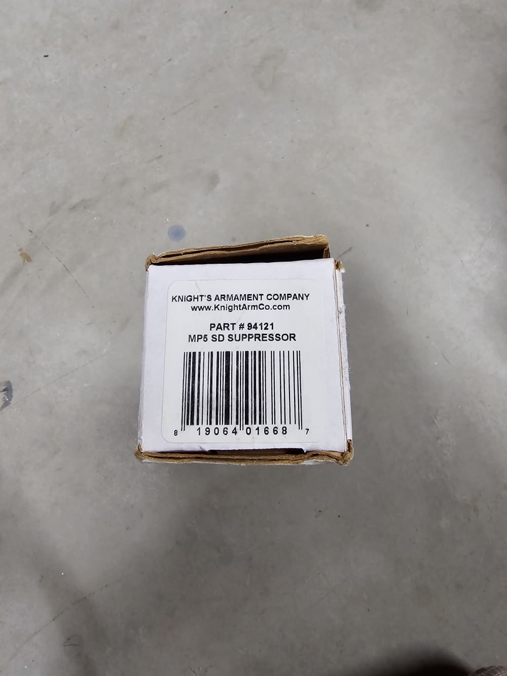 RARE KAC MP5SD Suppressor — Part #94121 — New in Box-img-2