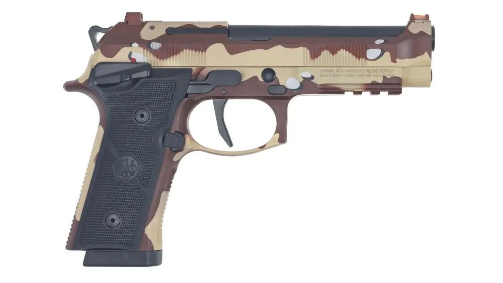 Beretta 92XI SAO Optic Ready 9mm Pistol - Chocolate Chip Camo-img-2