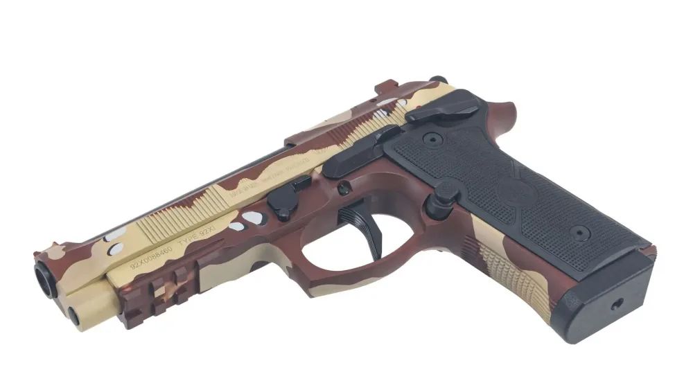 Beretta 92XI SAO Optic Ready 9mm Pistol - Chocolate Chip Camo-img-4