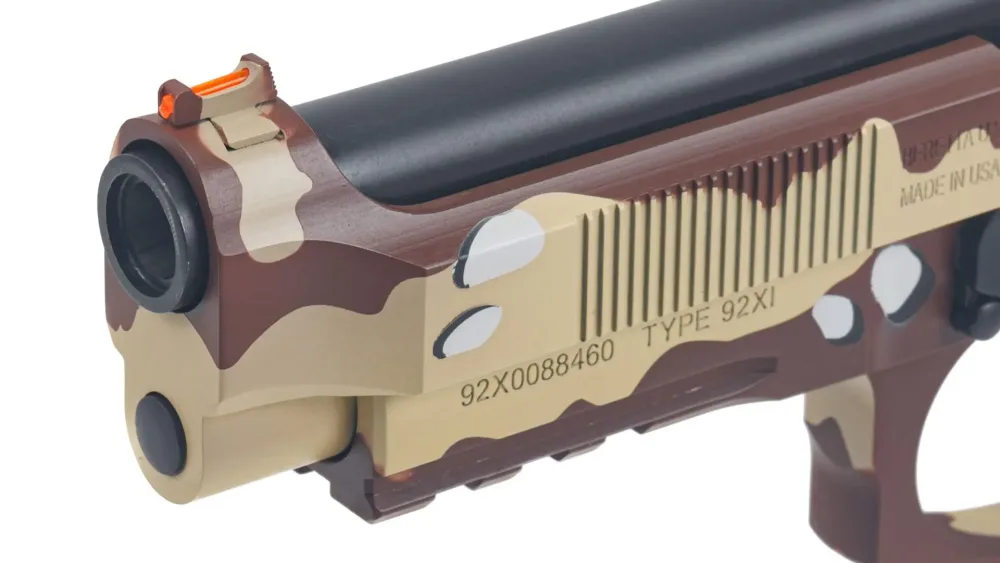 Beretta 92XI SAO Optic Ready 9mm Pistol - Chocolate Chip Camo-img-6