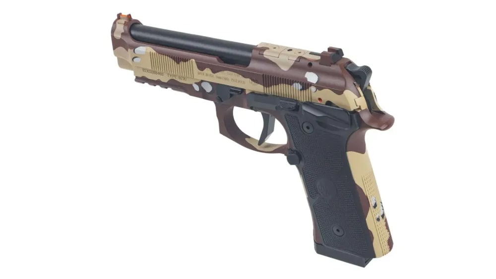 Beretta 92XI SAO Optic Ready 9mm Pistol - Chocolate Chip Camo-img-1