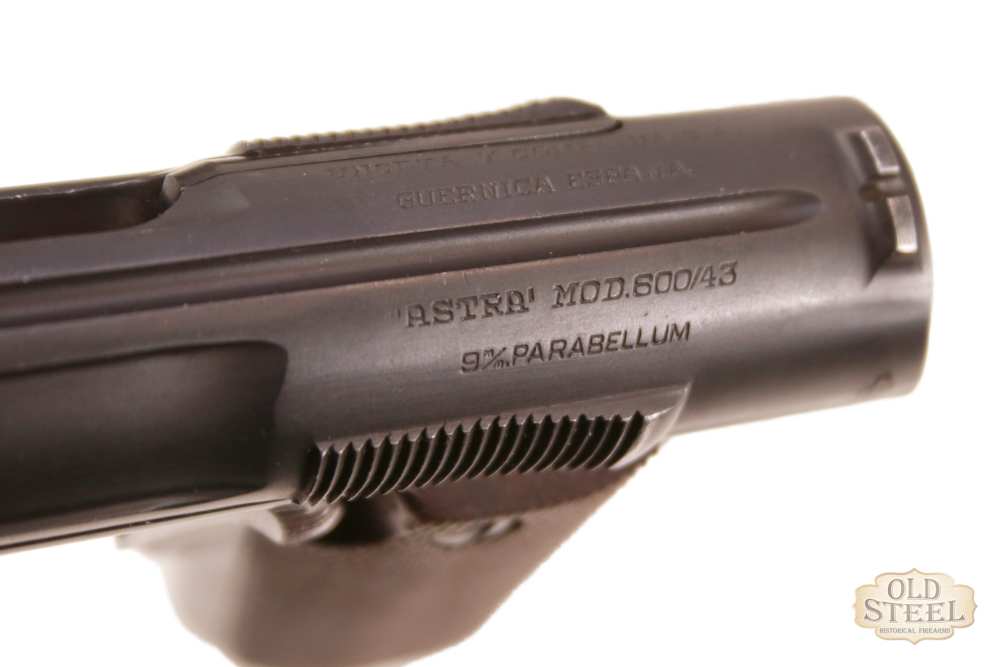 Astra 600/43 9mm German Contract WWII Pistol C&R Spanish Military-img-6