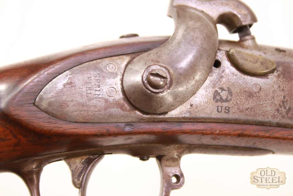 Springfield 1816 Musket 69 Cal Cap And Ball Conversion MFG 1826 ANTIQUE-img-15