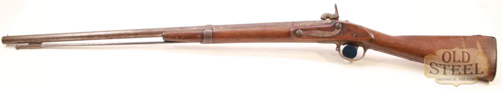 Springfield 1816 Musket 69 Cal Cap And Ball Conversion MFG 1826 ANTIQUE-img-7
