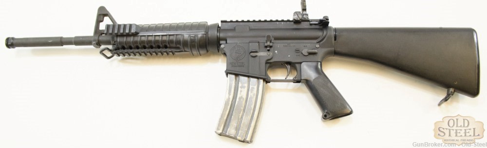 Retro Style AR-15 Build 5.56 New Steel Tactical W/ Fab Defense Handguard-img-6