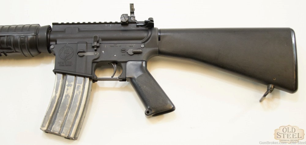 Retro Style AR-15 Build 5.56 New Steel Tactical W/ Fab Defense Handguard-img-8