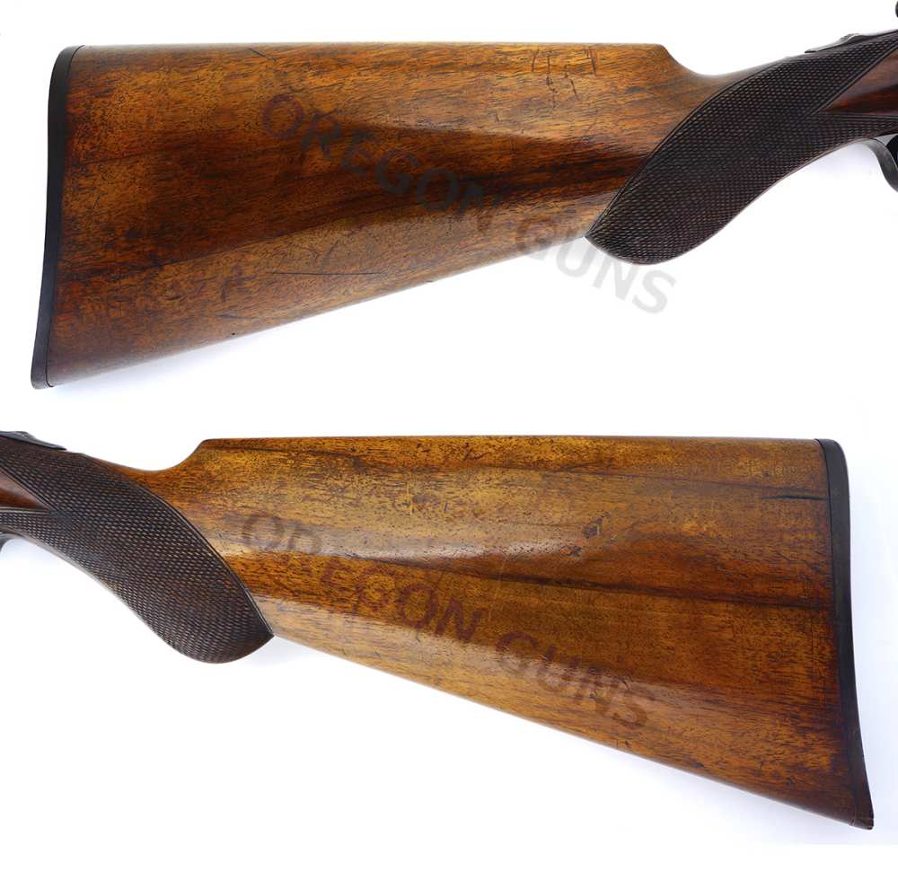 AMERICAN ARMS CO. WHITMORE HAMMERLESS SXS 12GA SHOTGUN 30" DAMASKS BARRELS -img-6