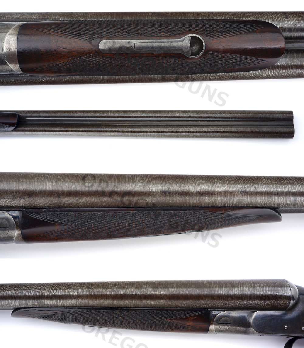AMERICAN ARMS CO. WHITMORE HAMMERLESS SXS 12GA SHOTGUN 30" DAMASKS BARRELS -img-4
