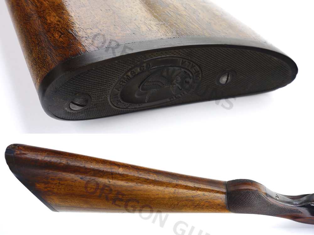 AMERICAN ARMS CO. WHITMORE HAMMERLESS SXS 12GA SHOTGUN 30" DAMASKS BARRELS -img-5
