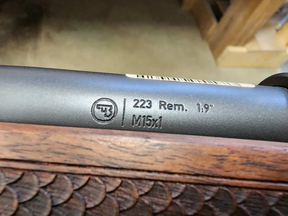 PICS! NEW CZ 600 LUX .223 REMINGTON 20" THREADED WALNUT 20 NIB SUB-MOA 5 RD-img-28