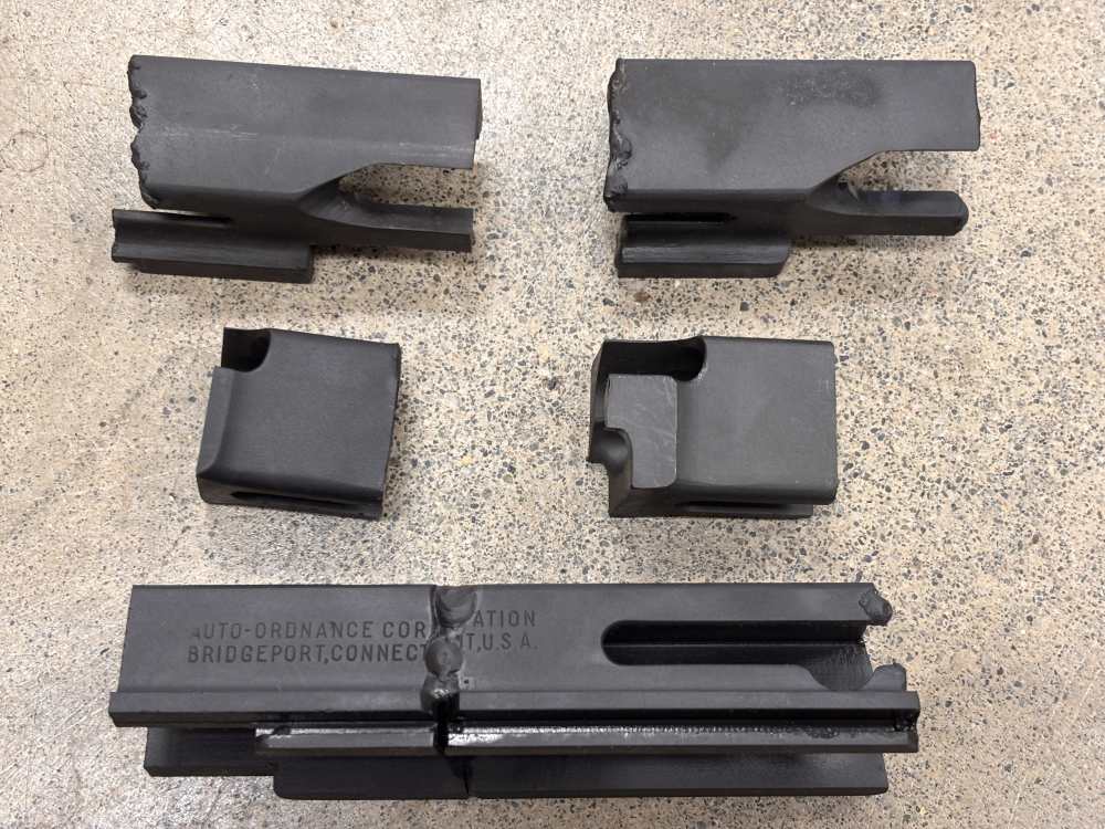 THOMPSON M1A1 Cut Receiver Parts, Parkerized for Protection-img-0