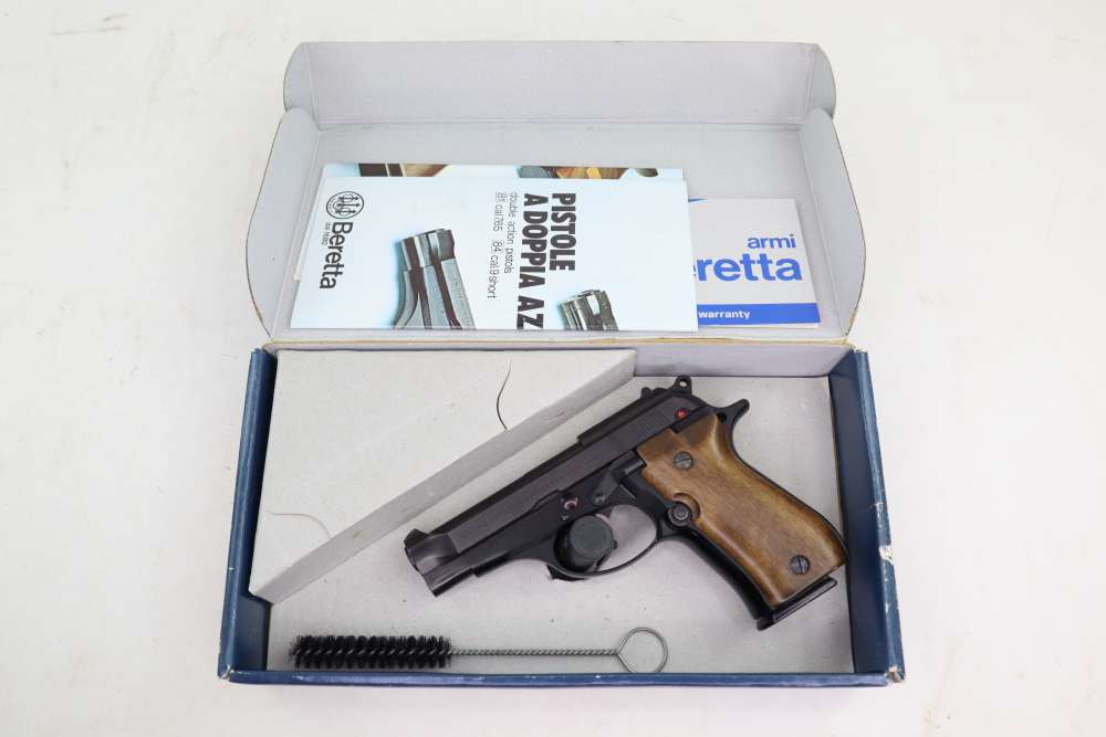 Rare Very Nice Beretta 84 .380 ACP Semi Auto Pistol W/ Box Italy 3.8" BBL -img-3