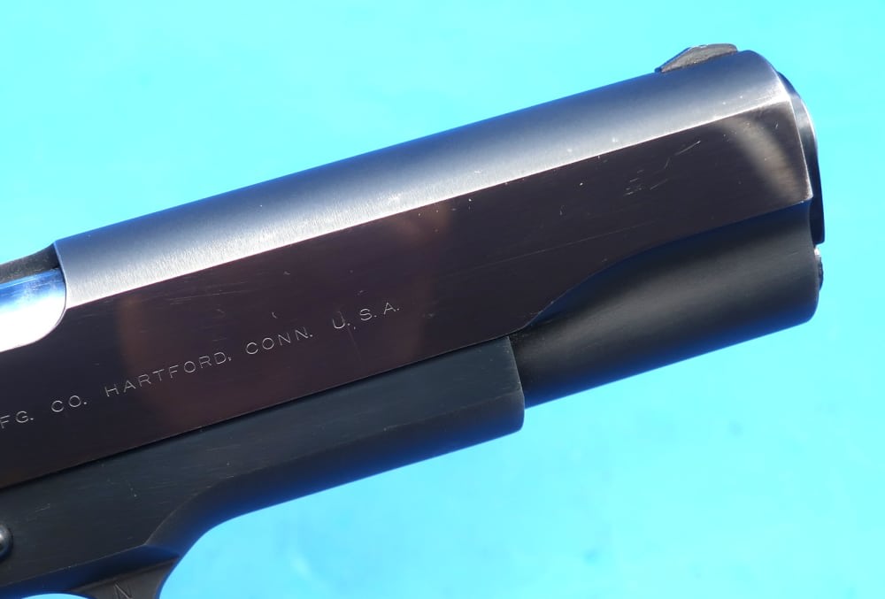 Colt Government Model Pre-70 Series BB Serial w/Collett Bushing 1970 C&R-img-17