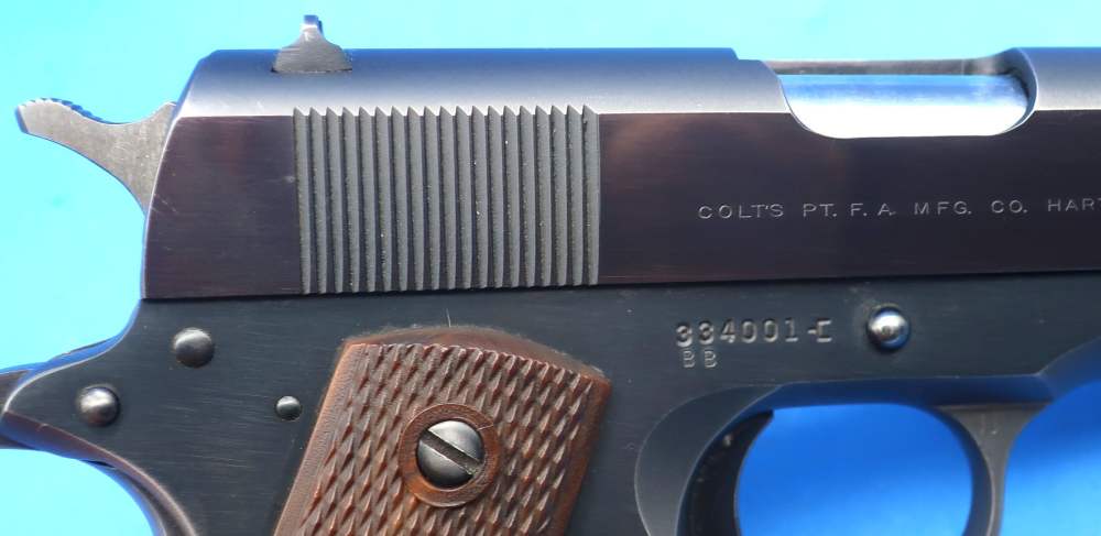 Colt Government Model Pre-70 Series BB Serial w/Collett Bushing 1970 C&R-img-14