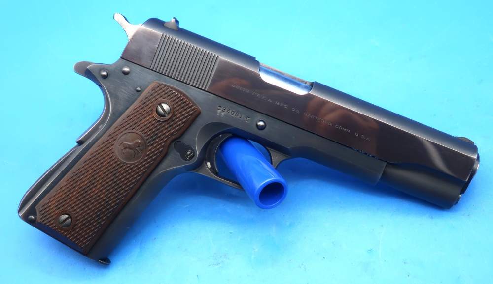 Colt Government Model Pre-70 Series BB Serial w/Collett Bushing 1970 C&R-img-10