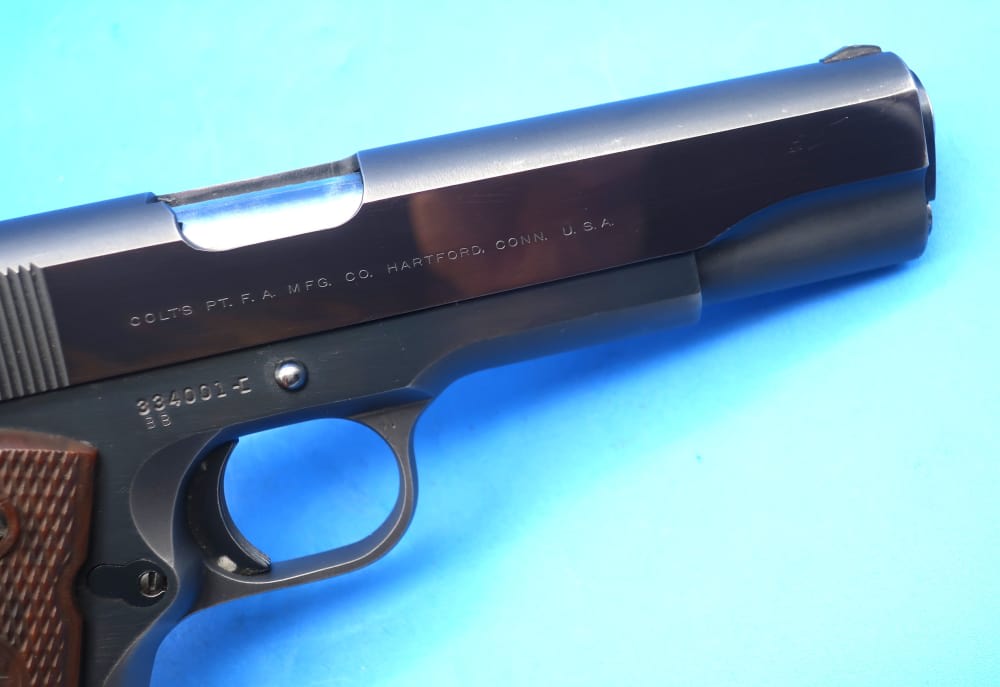Colt Government Model Pre-70 Series BB Serial w/Collett Bushing 1970 C&R-img-13