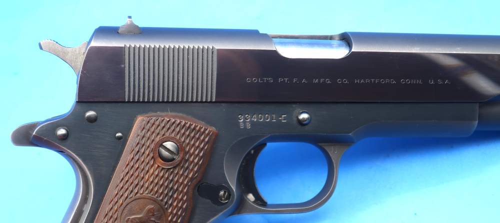 Colt Government Model Pre-70 Series BB Serial w/Collett Bushing 1970 C&R-img-12